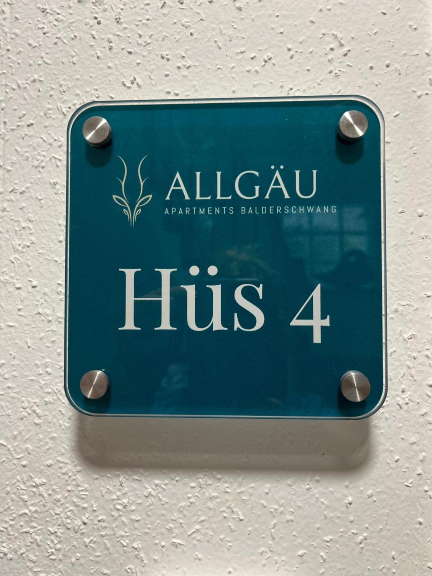 Allgaeu Apartments Hues 4 Ferienwohnung Mit Self-Checkin Балдершванг Екстериор снимка